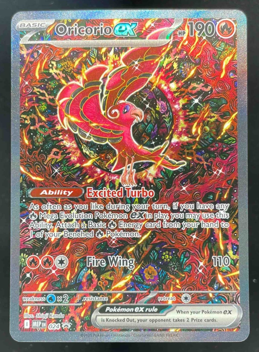 2025 Pokemon MEP Black Star Promos Promos #024 Oricorio ex