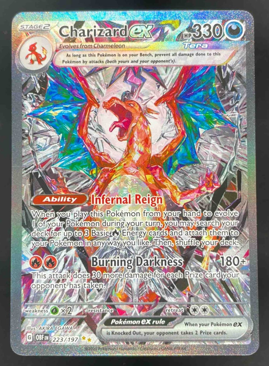 2023 Pokemon SV Obsidian Flames - OBF EN #223/197 Charizard ex