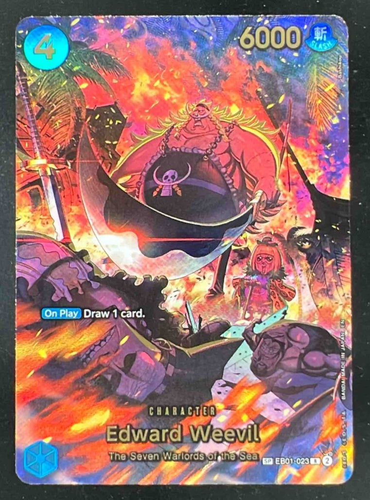 One Piece Edward Weevil - EB01-023 SP - The Azure Sea's Seven OP14
