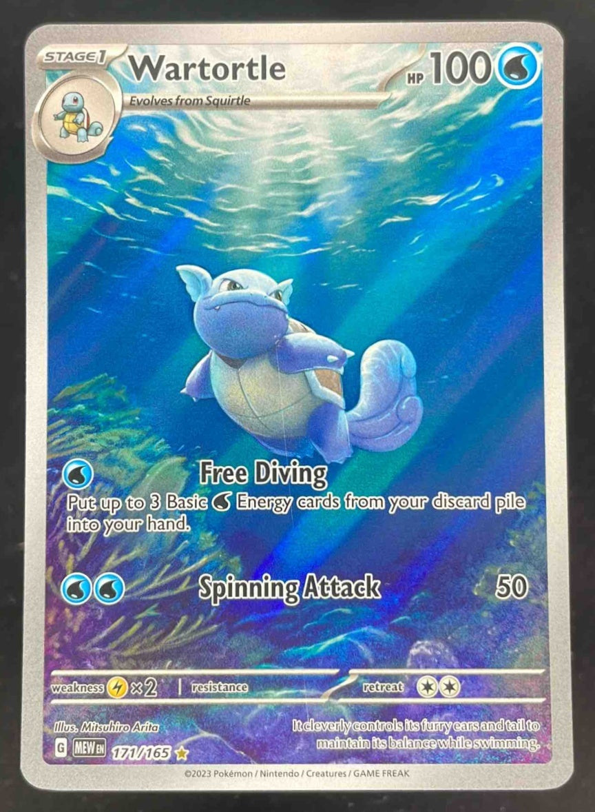 2023 Pokemon SV 151 #171/165 Wartortle