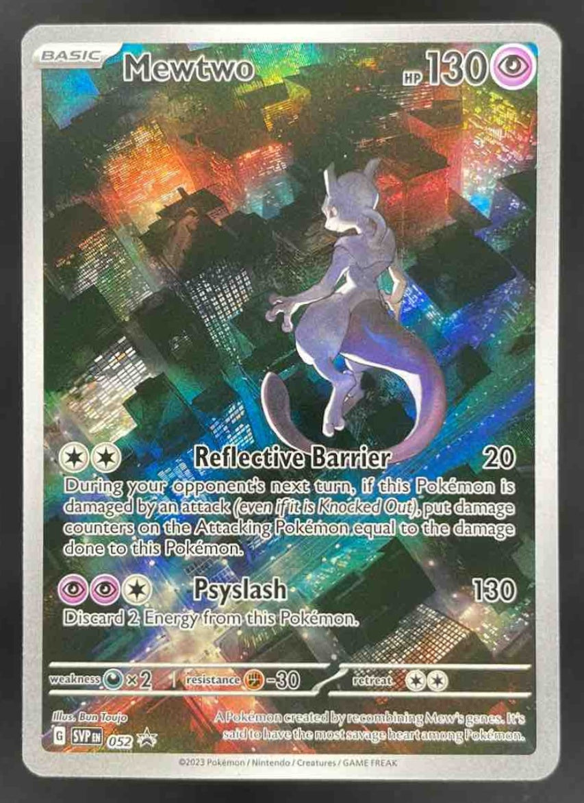 2023 Pokemon SV Black Star Promos Promos #052 Mewtwo