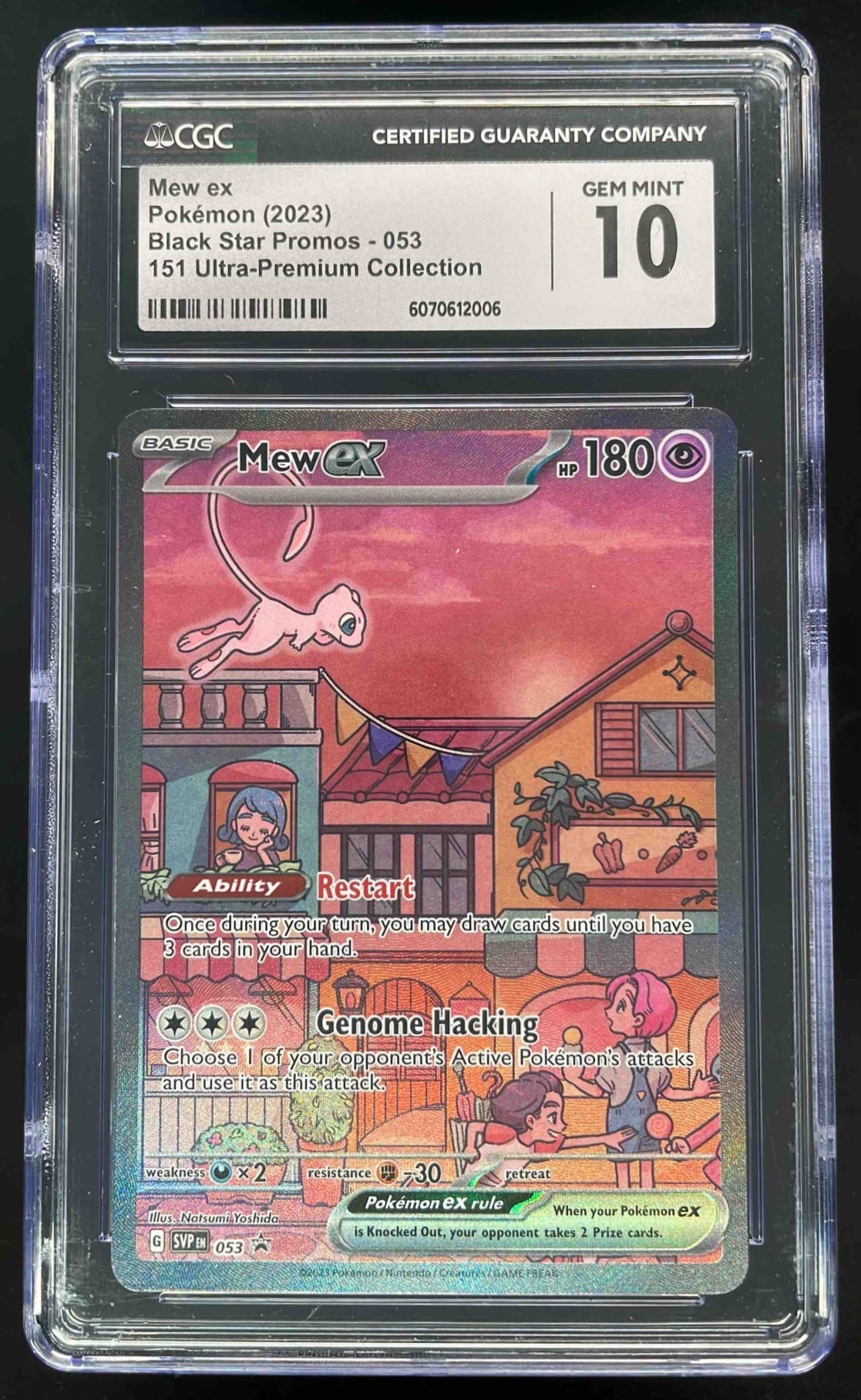 2023 Pokemon SV Black Star Promos - SVP EN Promos #053 Mew ex CGC 10
