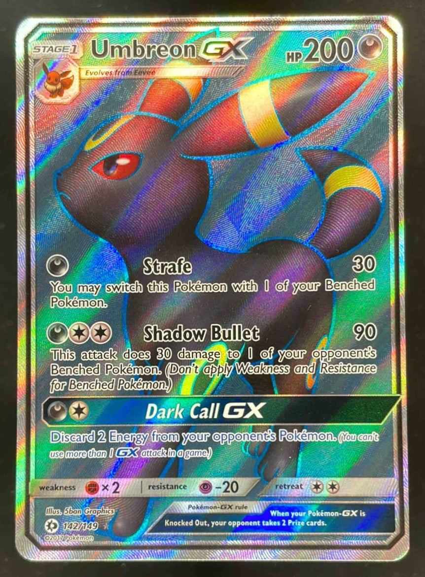 2017 Pokemon Sun & Moon #142/149 Umbreon
