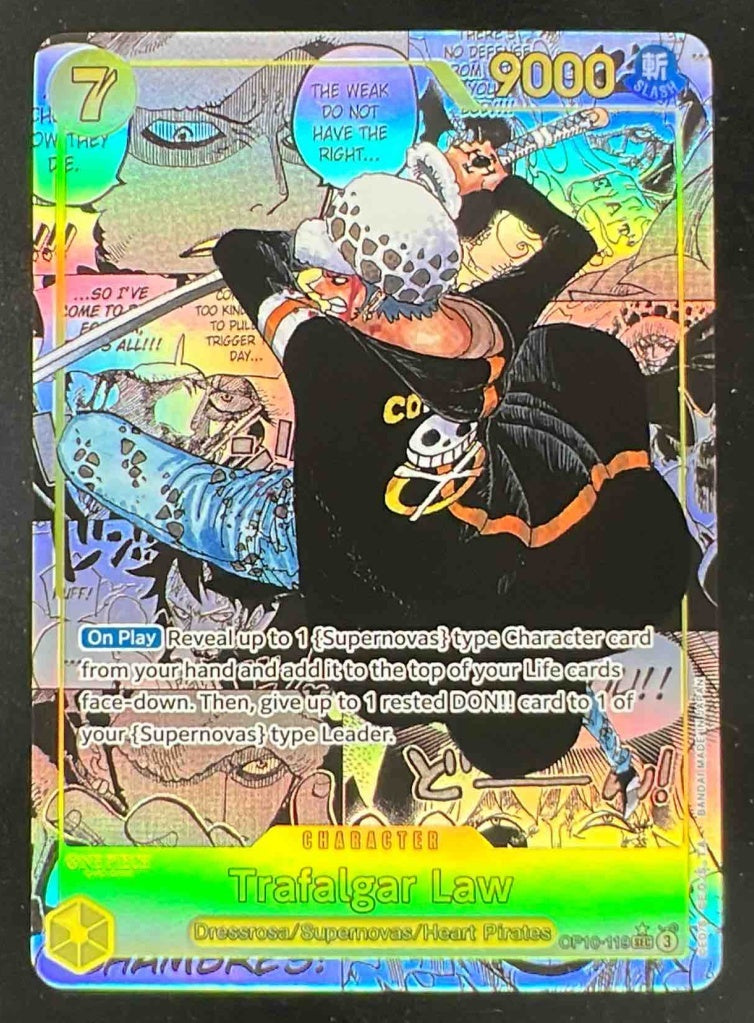 One Piece Trafalgar Law 119 Manga - Royal Blood OP10