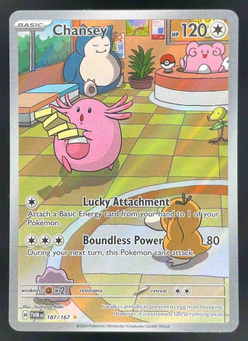 2024 Pokemon Twilight Masquerade #187/167 Chansey