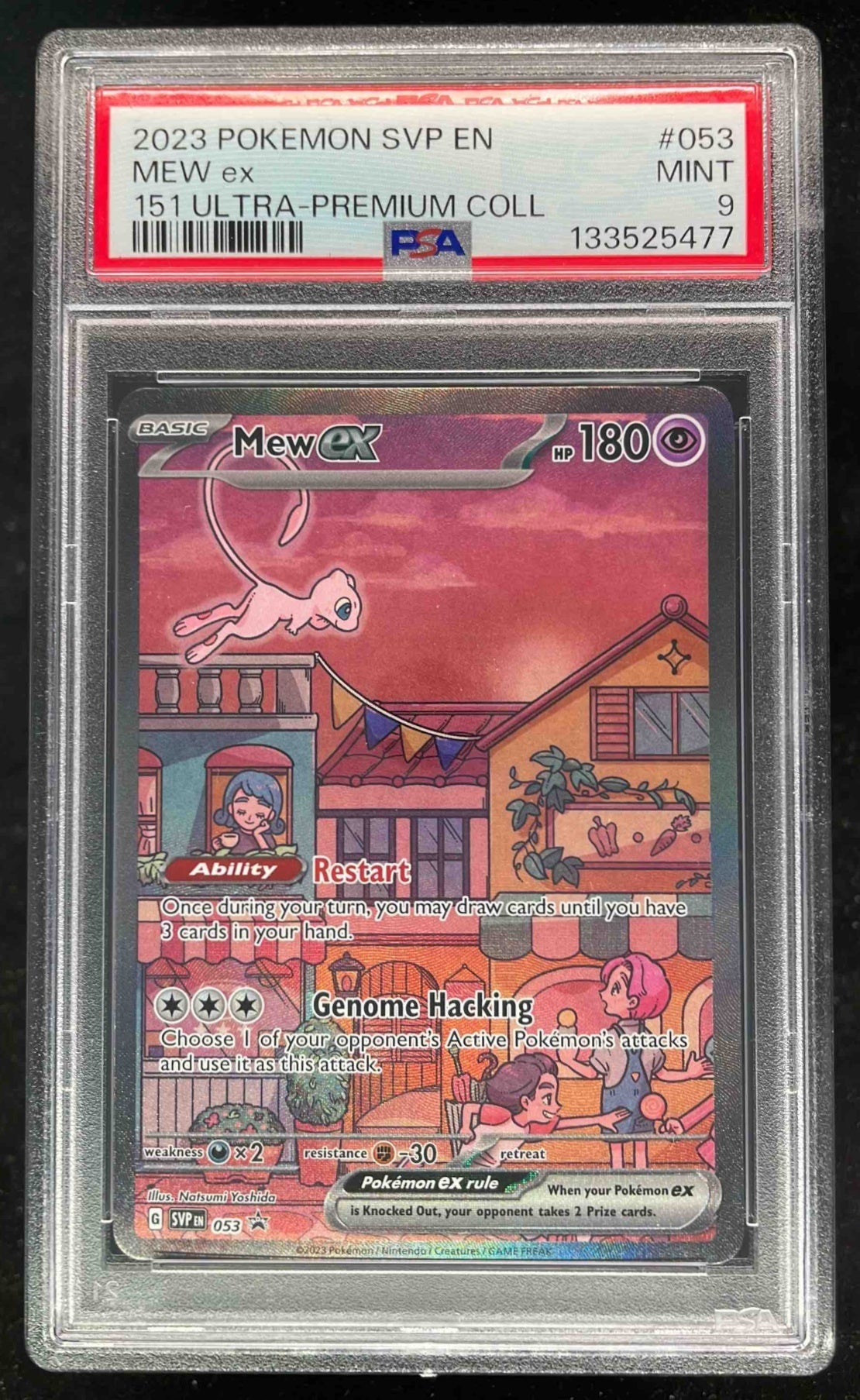 2023 Pokemon SV Black Star Promos - SVP EN Promos #053 Mew ex PSA 9