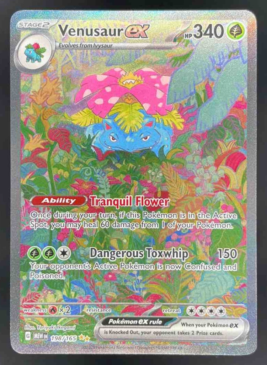 2023 Pokemon SV 151 #198/165 Venusaur ex