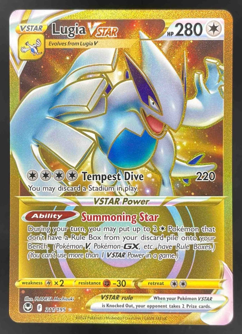 2022 Pokemon Sword & Shield Silver Tempest #211/195 Lugia VST