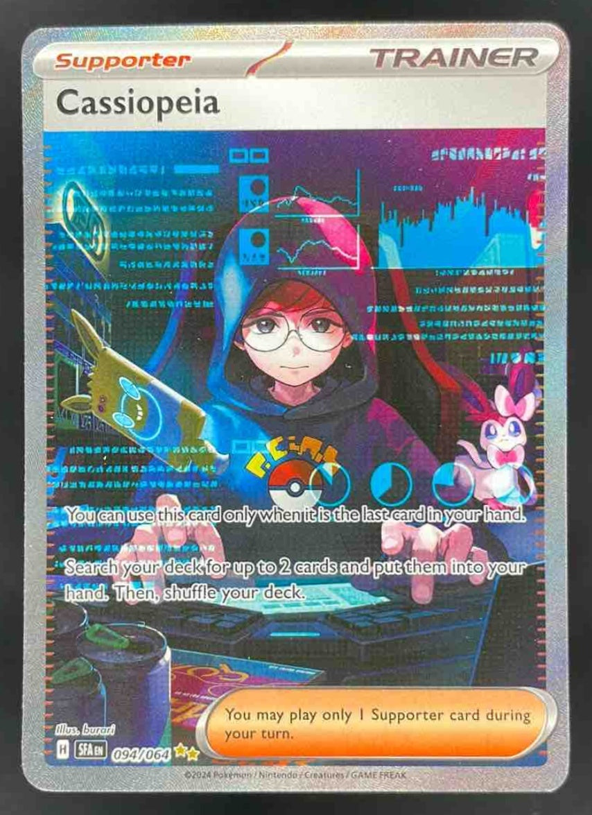 2024 Pokemon Shrouded Fable #094/064 Cassiopeia