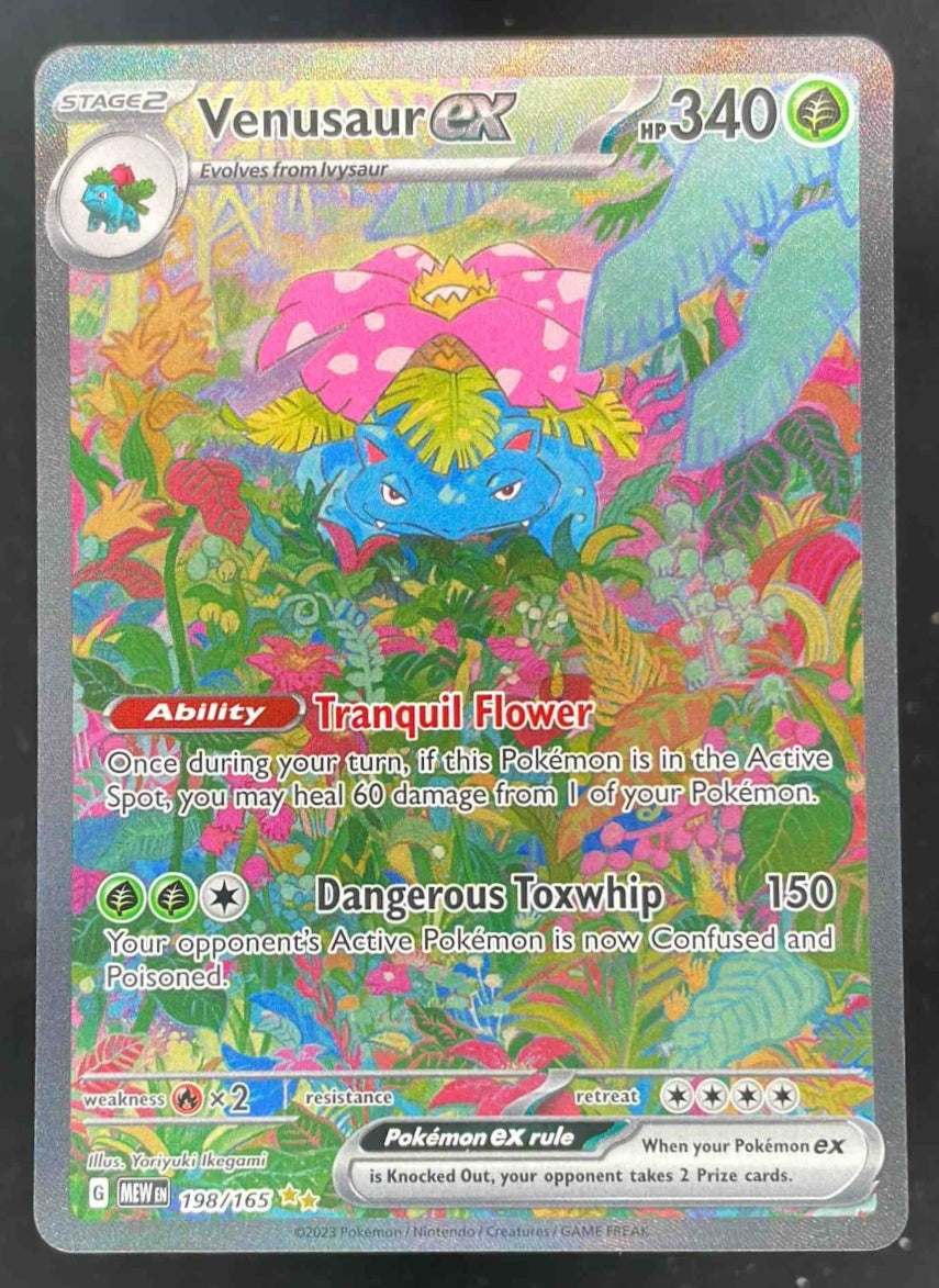 2023 Pokemon SV 151 #198/165 Venusaur ex