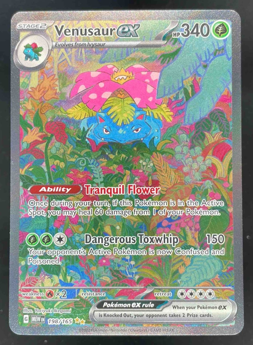 2023 Pokemon SV 151 #198/165 Venusaur ex