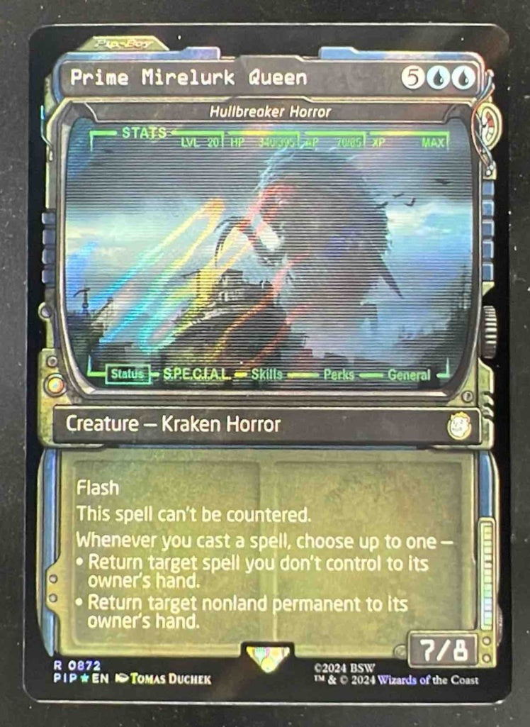 2024 Magic The Gathering Universes Beyond: Fallout Foil #0872 Hullbreaker Horror