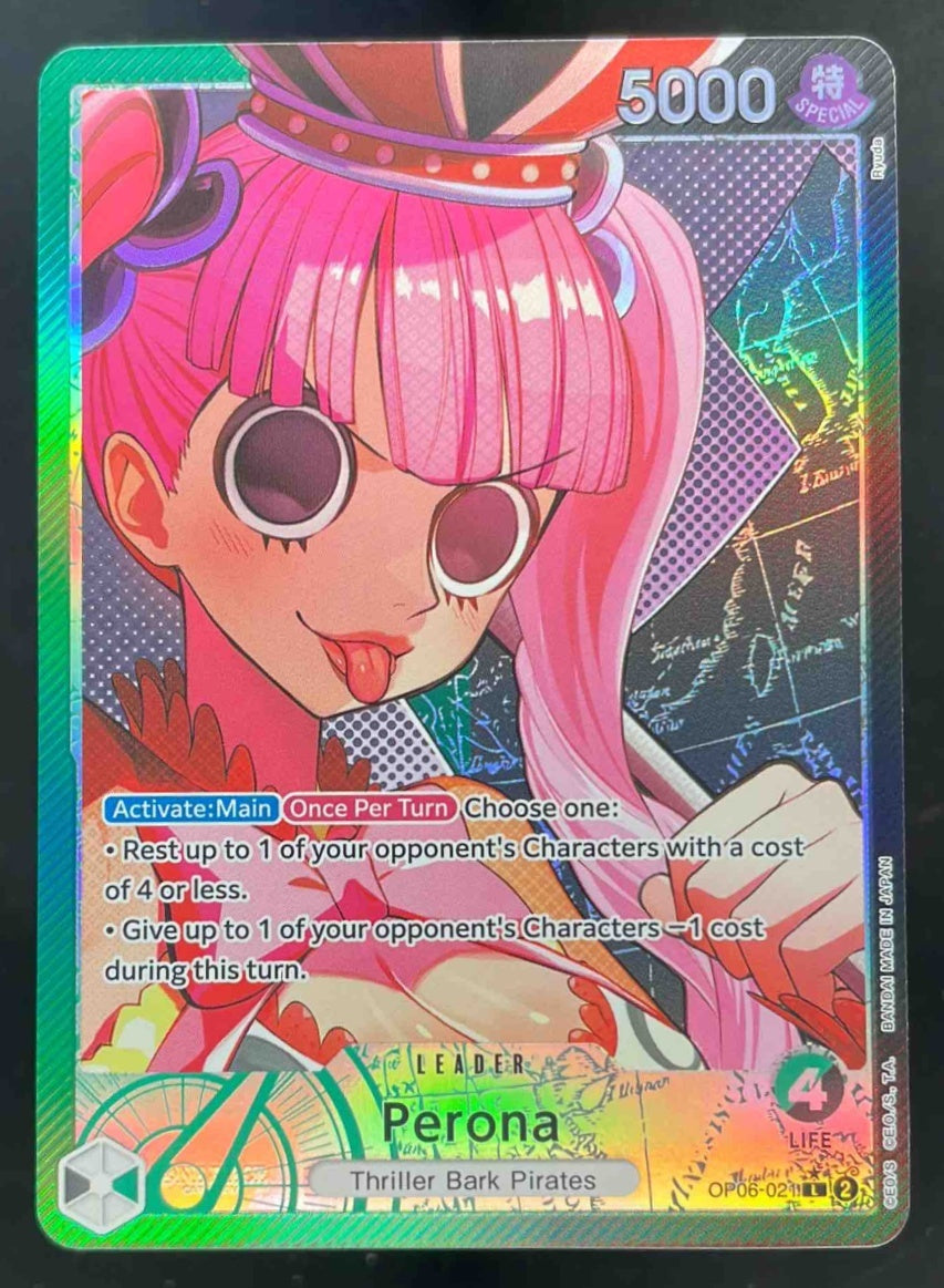 2024 One Piece Wings of The Captain Leader #OP06-021 Perona