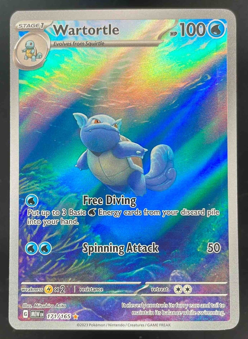 2023 Pokemon SV 151 #171/165 Wartortle