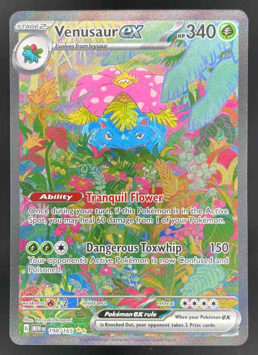 2023 Pokemon SV 151 #198/165 Venusaur ex