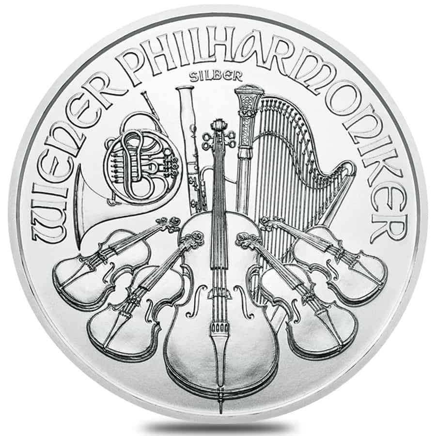2023 1 oz Austrian Silver Philharmonic Coin BU