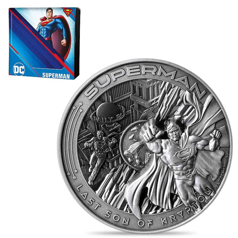 2025 Samoa 10 oz Silver Superman DC Comics Coin