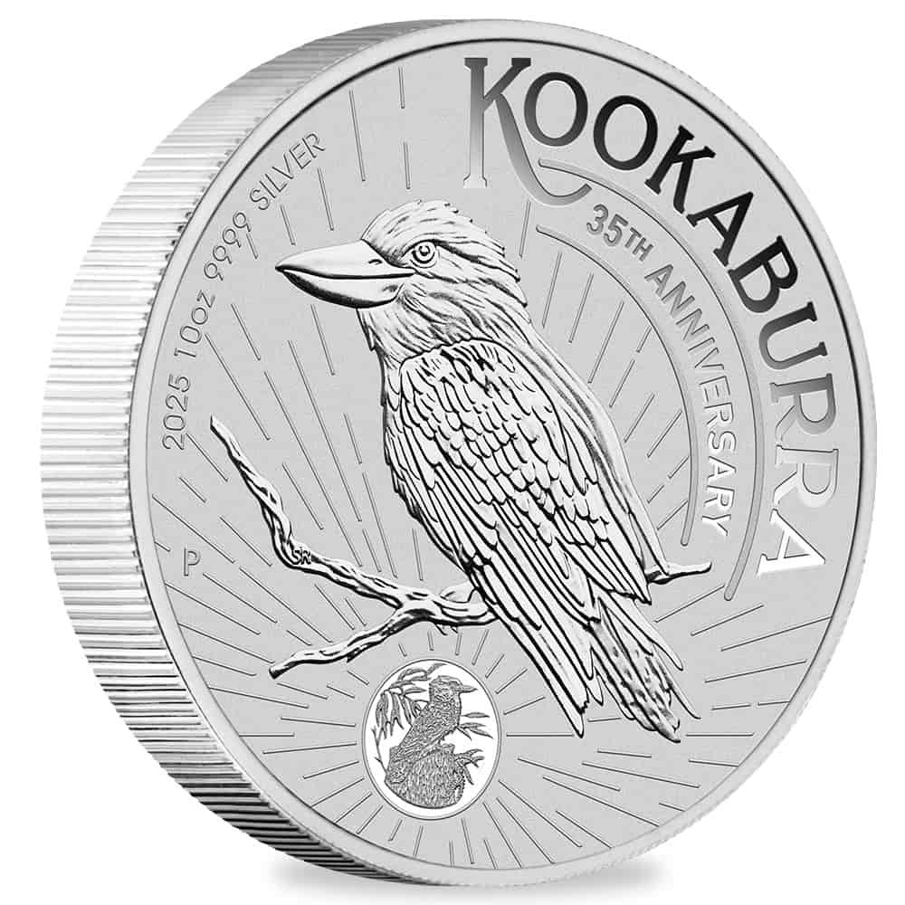 2025 10 oz Silver Australian Kookaburra Perth Mint BU