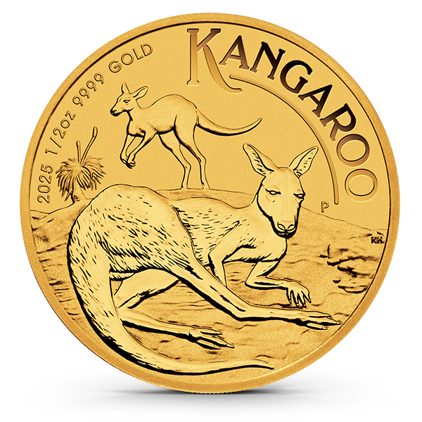 2025 Australian 1/2 Oz Gold Kangaroo (BU)