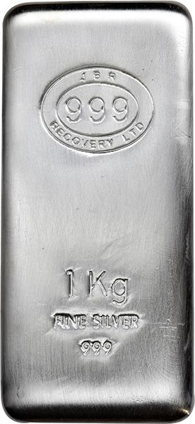Kilo (32.15 oz) JBR Silver Bar (New)