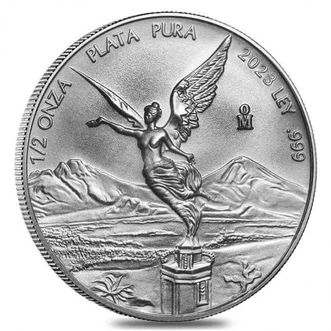 2023 1/2 Oz Mexican Silver Libertad Coin (BU)
