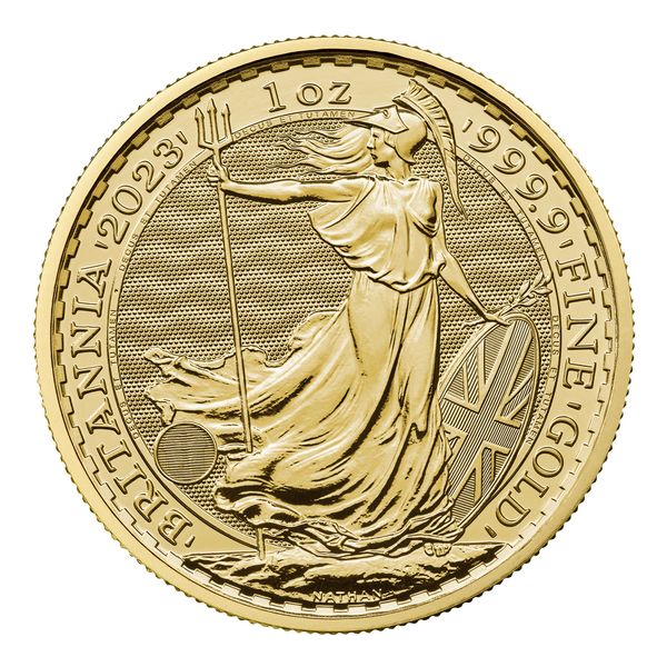 2023 Great Britain 1 Oz Gold Britannia Type 2 (BU)