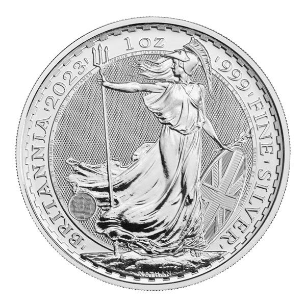 2023 Great Britain 1 Oz Silver Britannia Type 1 (BU)