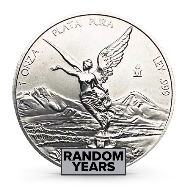 2000-2009 1 Oz Mexican Silver Libertad Coin BU (Random Date)