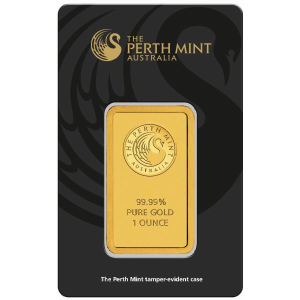 1 Oz Perth Mint Gold Bar (In Assay)