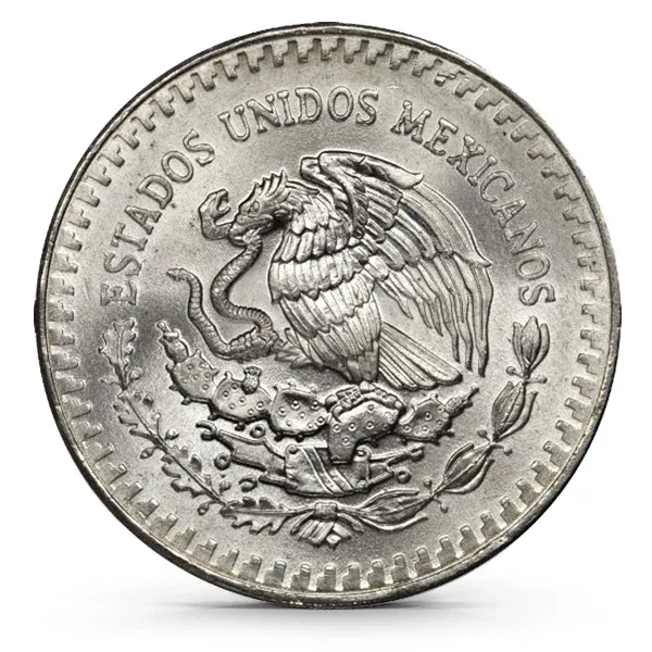 1982-1991 1 Oz Mexican Silver Libertad Coin BU (Random Date)