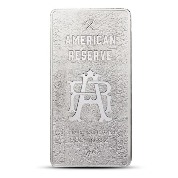 10 oz American Reserve Silver Bar (New)