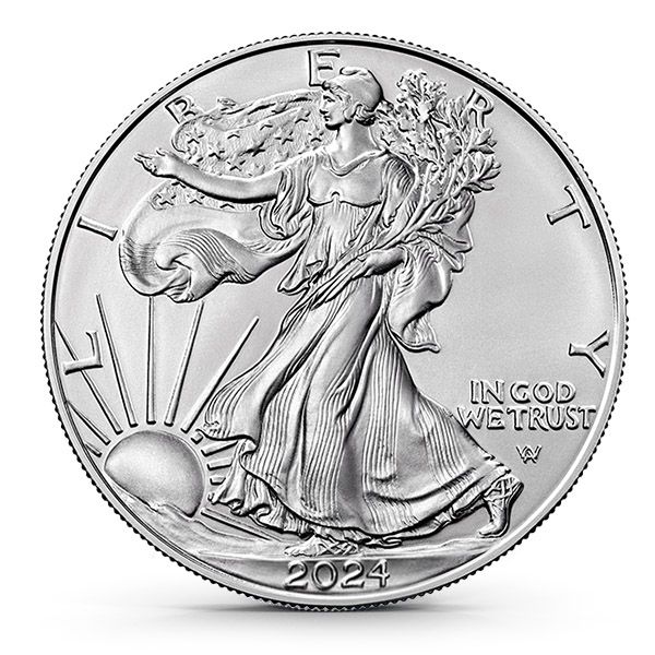 2024 1 Oz American Silver Eagle (BU)