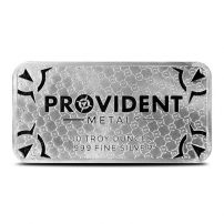 10 oz Silver Incuse Bar | Provident Metals