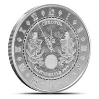 2021 Tokelau Chronos 1 oz Silver Coin BU