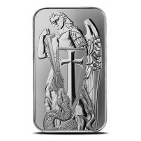 1 oz Silver Archangel Michael Bar New | Scottsdale