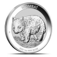 2022 Australian Wombat 1 oz Silver Coin BU