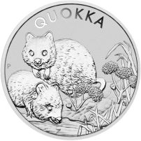 2022 Australian Quokka 1 oz Silver Coin BU