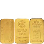 1 oz Gold Engelhard Bars (Varied Design, Varied Condition)