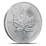 2021 1 oz Silver Canadian Maple Leaf Coins