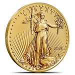 2021 1 oz Gold American Eagle Coins (BU, Type 2)