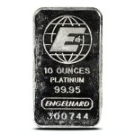 10 oz Engelhard Platinum Bars (Secondary Market)