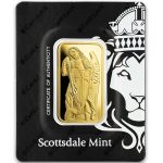 1 oz Gold Scottsdale Archangel Michael Bars (New)