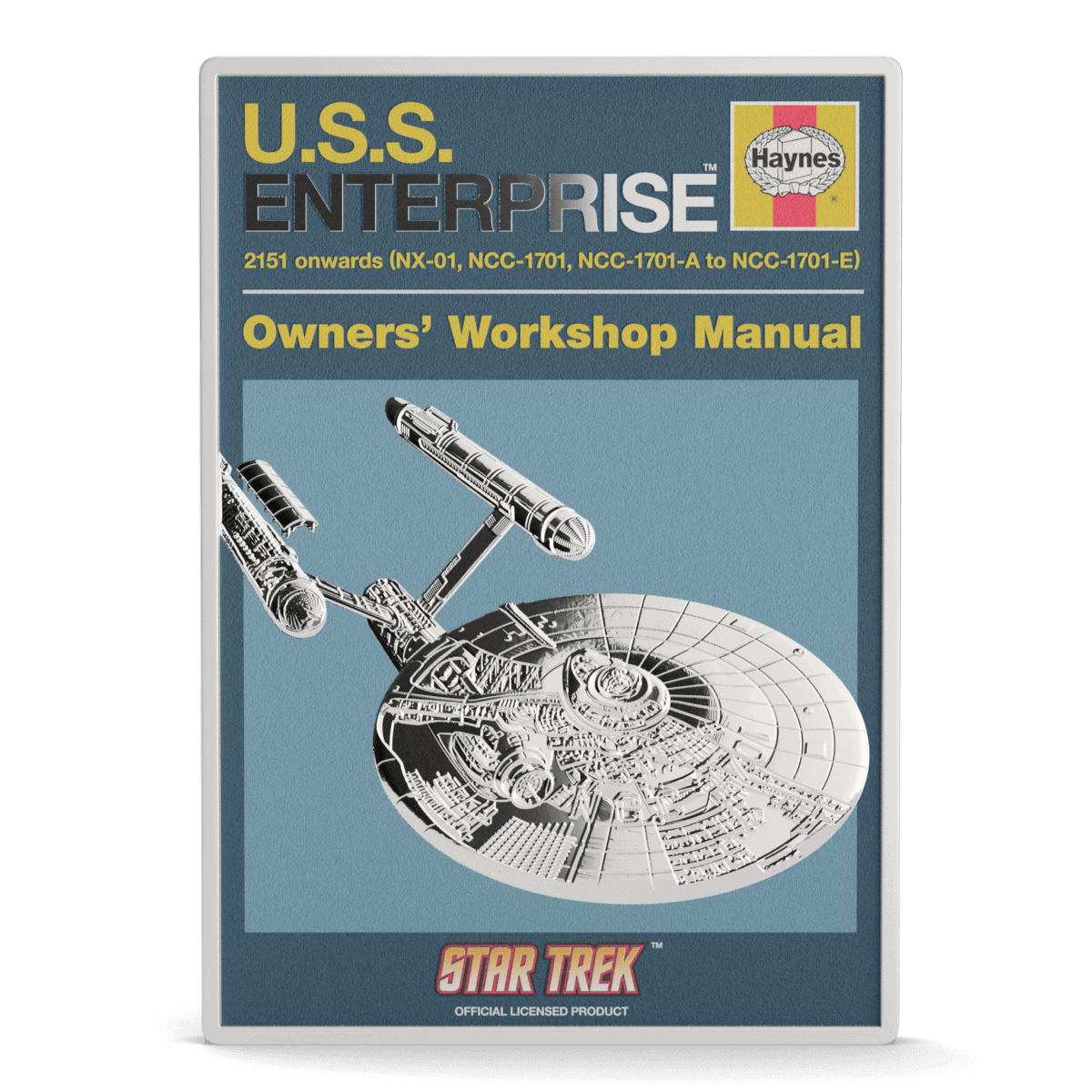 2025 Niue Star Trek U.S.S. Enterprise NCC-1701 Owner Manual 1 oz Silver Coin