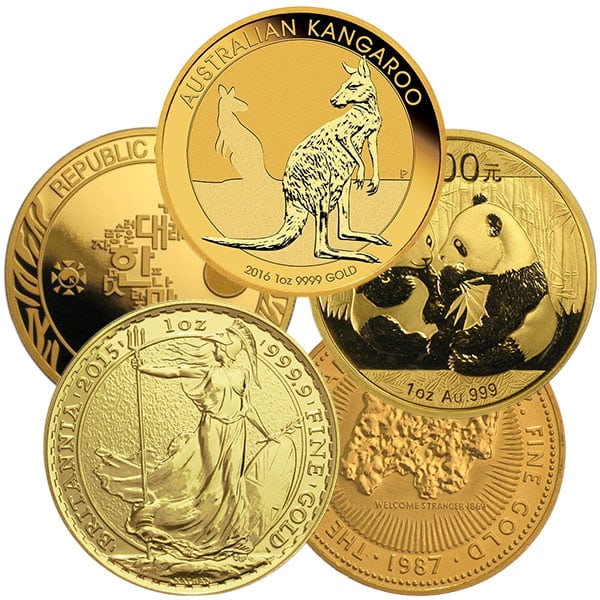 1 oz Gold Round (Design Our Choice, Varied Condition)
