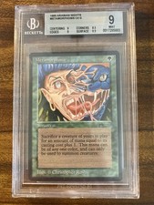 MTG✨METAMORPHOSIS✨Arabian Nights BGS 9 MINT Sorcery 1993 Christopher Rush Art