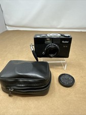 Rollei 35 B Compact Film Camera Triotar 40mm f3.5 Lens Black Vintage Germany