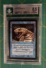 Alpha Psychic Venom BGS 8.5 Magic The Gathering MTG