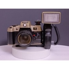 Canon TC-8000 Vintage 35mm Built-in Motor Drive Point-and-Shoot Film Camera
