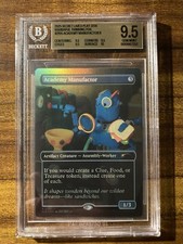 MTG✨ACADEMY MANUFACTOR Borderless🌈 FOIL✨SLD X Play-Doh BGS 9.5 GEM MINT RARE