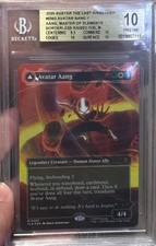 Magic the Gathering Avatar Aang Raised Foil 363 BECKETT BGS 10